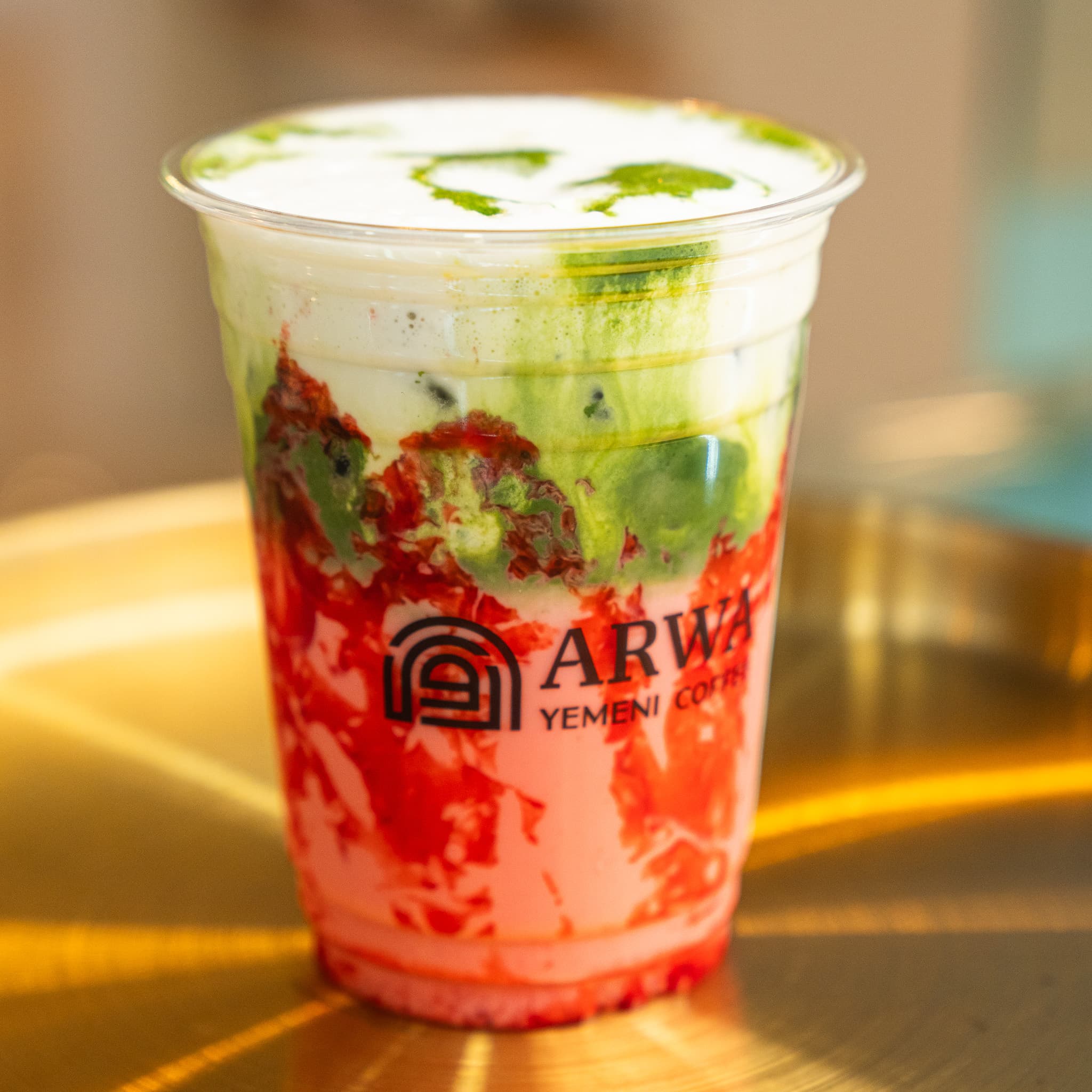Strawberry Matcha
